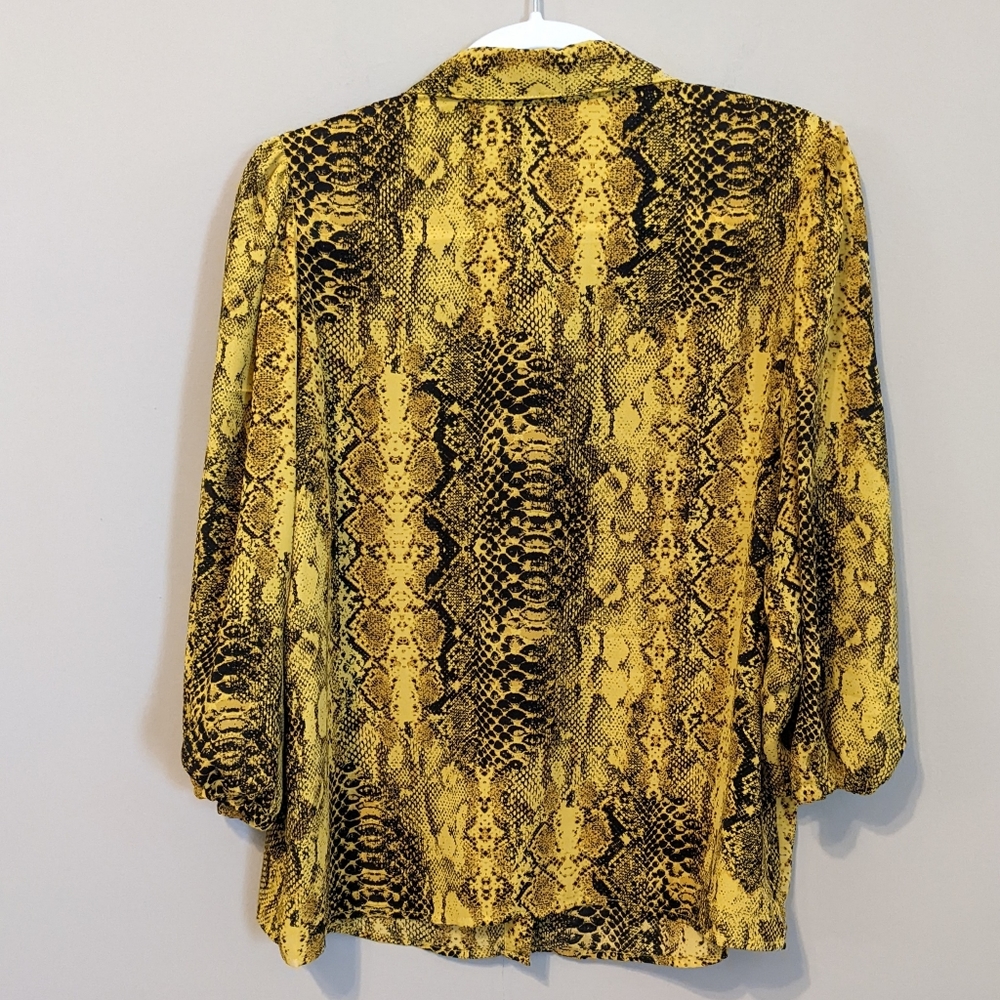 Nanette Lepore Animal Print Blouse - Picture 3 of 5